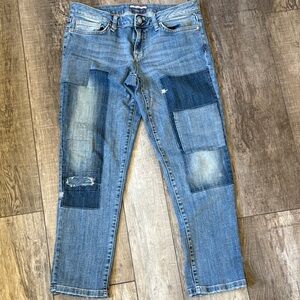 Tommy Hilfiger Denim Patch boyfriend Jeans